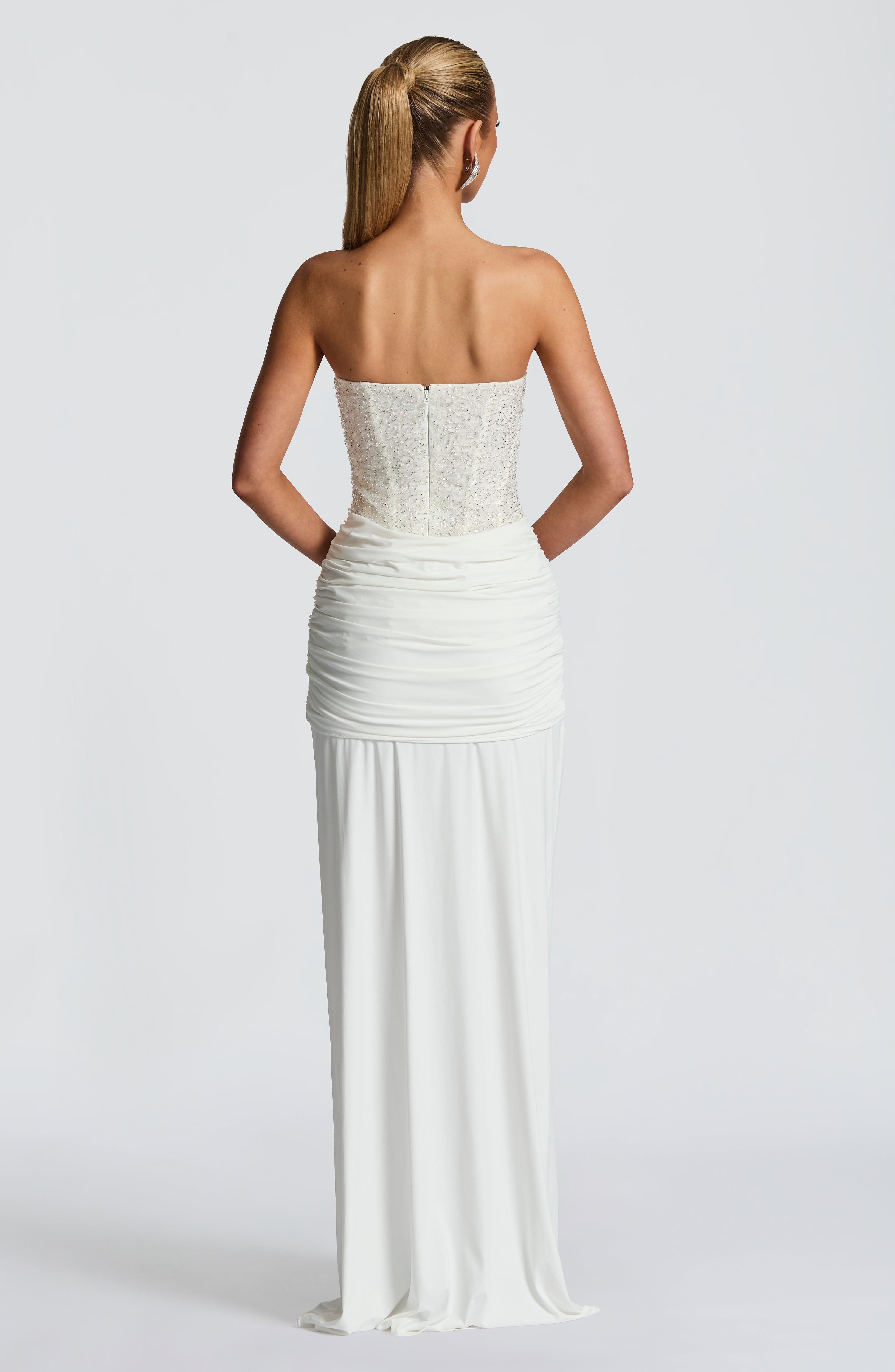 Carina Maxi Dress - Ivory