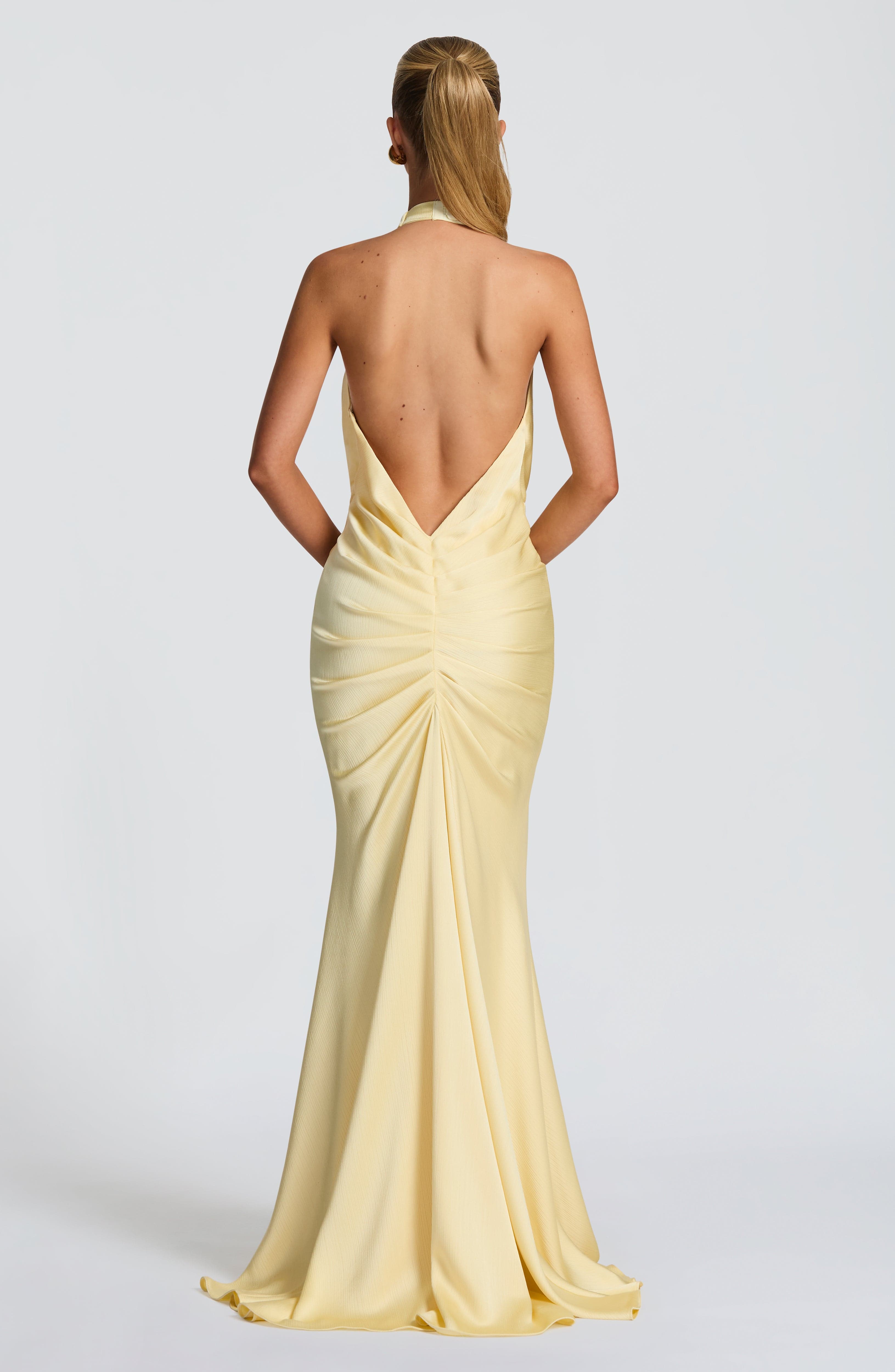 Linette Gown - Lemon